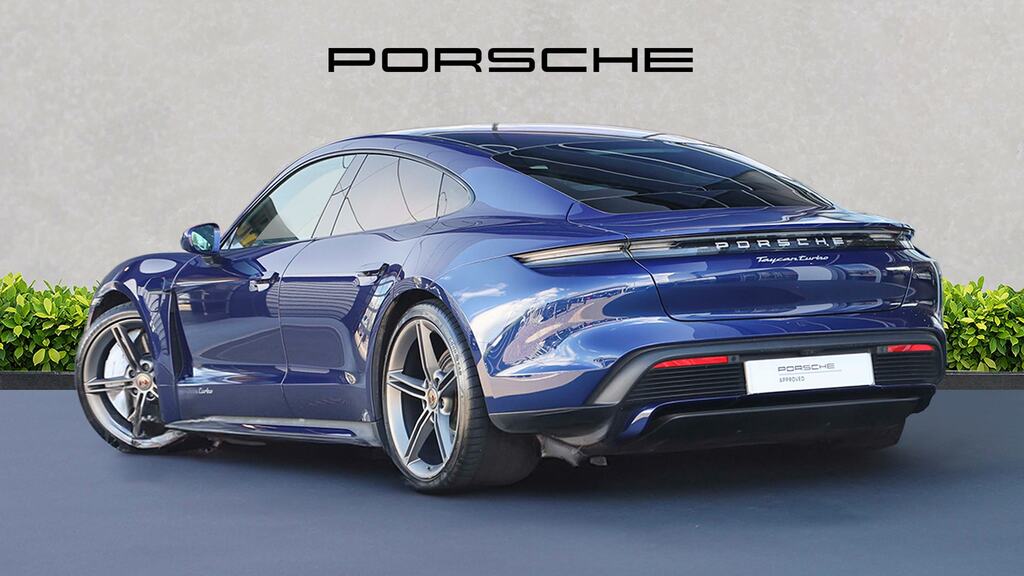 Porsche Taycan 500Kw Turbo 93Kwh Blue #2