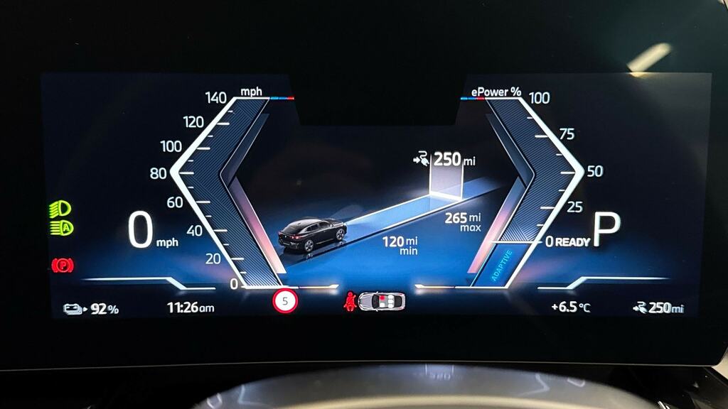 BMW iX2 30 66.5Kwh M Sport Xdrive 11Kw Charger Blue #9
