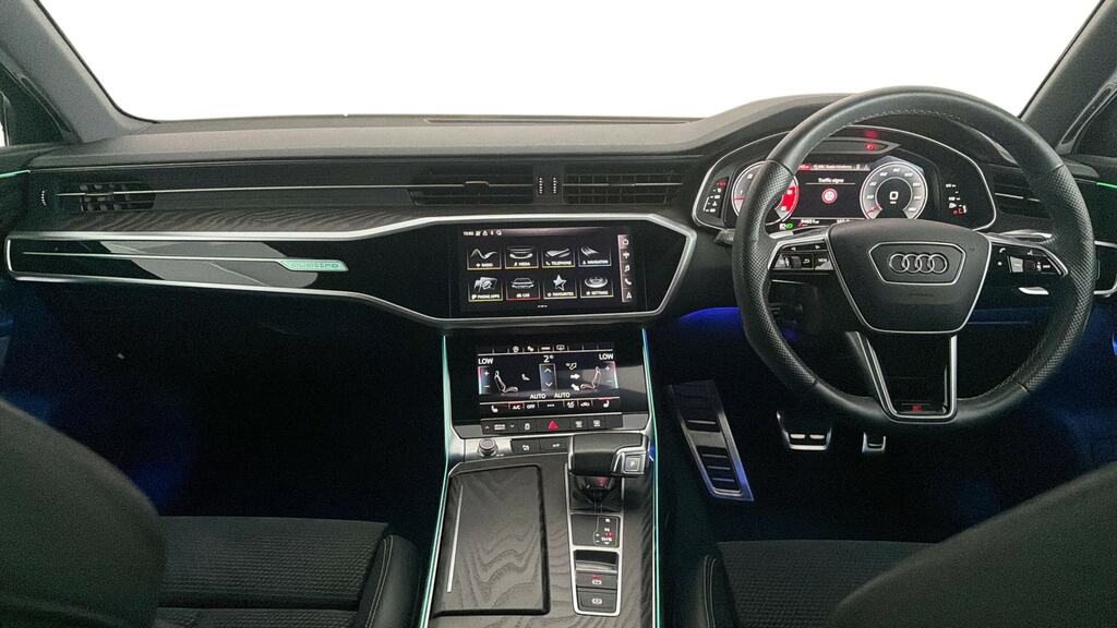 Audi A6 Saloon 50 Tdi Quattro Black Edition Tip Blue #6