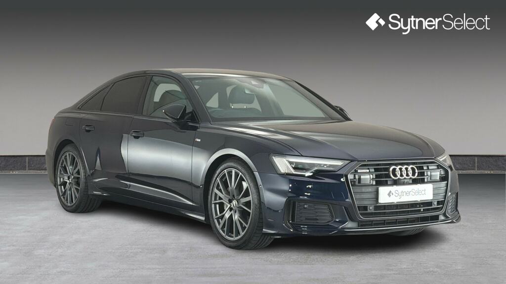 Audi A6 Saloon 50 Tdi Quattro Black Edition Tip Blue