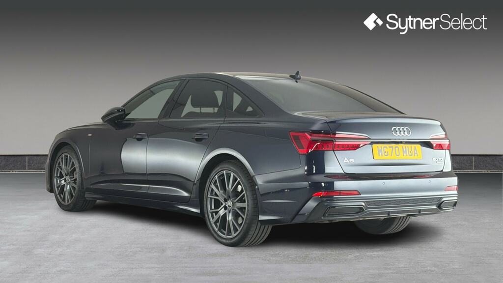 Audi A6 Saloon 50 Tdi Quattro Black Edition Tip Blue #2