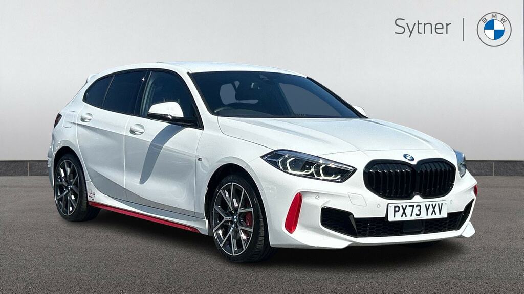 BMW 1 Series 128Ti Step White