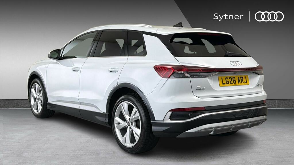 Audi Q4 E Tron 210Kw 45 82Kwh S Line Leather LG26ARJ White #3