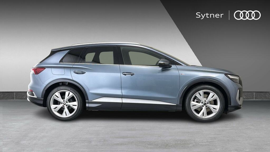 Audi Q4 E Tron 210Kw 45 82Kwh S Line Leather LF26JBK Blue #4