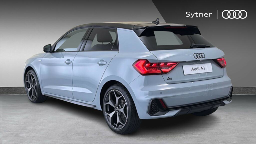 Audi A1 35 Tfsi Black Edition S Tronic LJ26CEL Grey #3