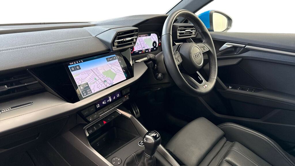 Audi A3 35 Tfsi S Line Comfortsound BK73HNX Blue #2