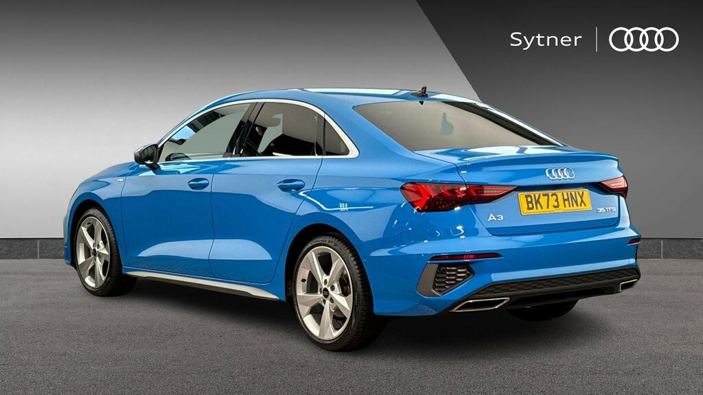Audi A3 35 Tfsi S Line Comfortsound BK73HNX Blue #3