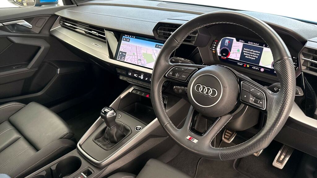 Audi A3 35 Tfsi S Line Comfortsound BK73HNX Blue #6