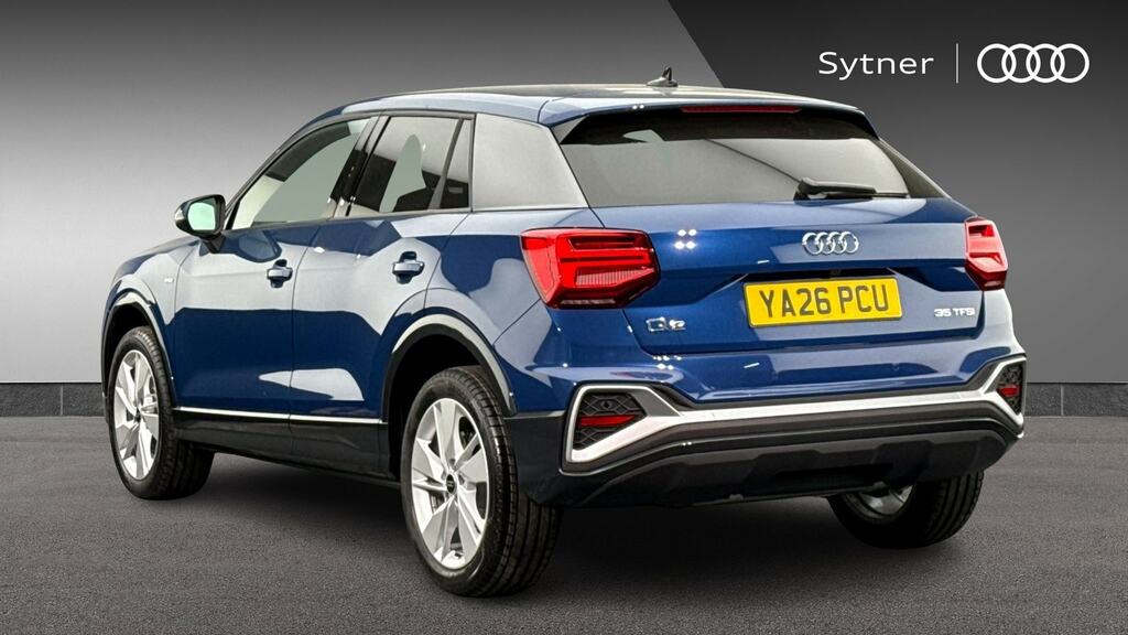 Audi Q2 35 Tfsi S Line S Tronic Tech YA26PCU Blue #3