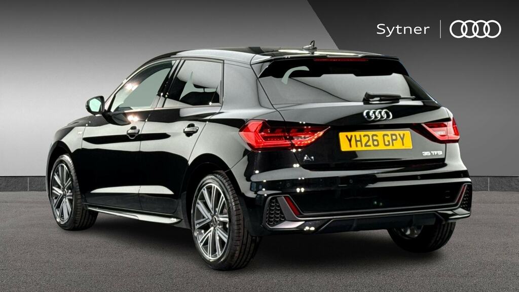 Audi A1 35 Tfsi S Line S Tronic Tech Pack YH26GPY Black #3