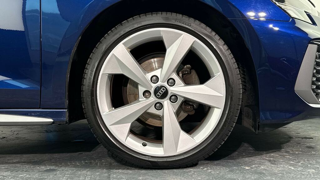 Audi A3 30 Tfsi S Line YA23DMV Blue #5
