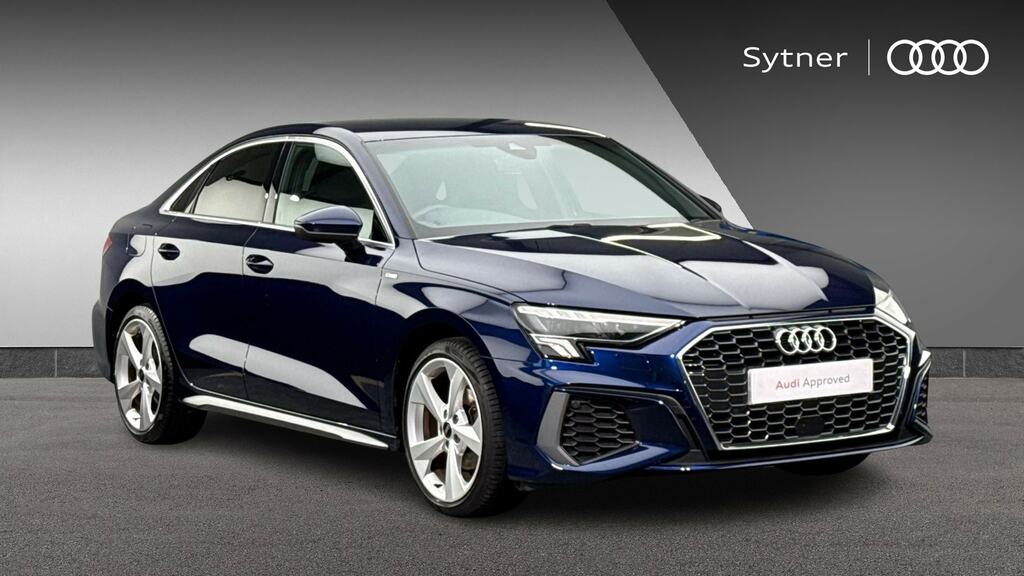 Audi A3 30 Tfsi S Line Blue