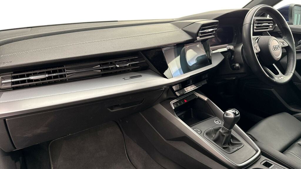 Audi A3 30 Tfsi S Line YA23DMV Blue #2