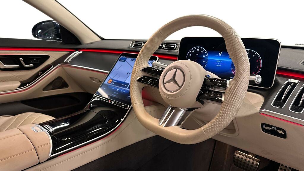 Mercedes-Benz S Class S500 449 4Matic Amg Line Premium 9G-tronic Blue #3