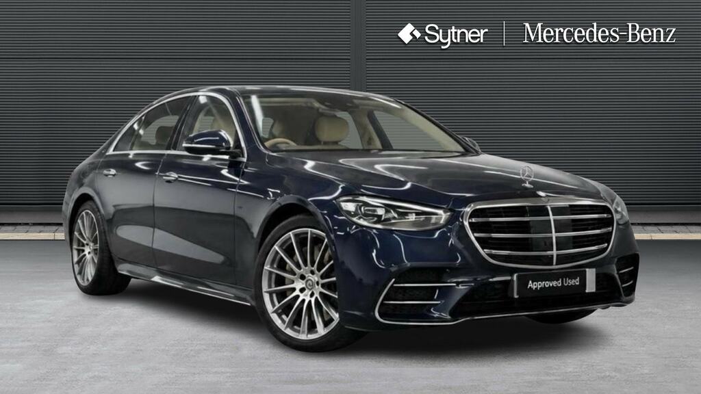 Mercedes-Benz S Class S500 449 4Matic Amg Line Premium 9G-tronic Blue