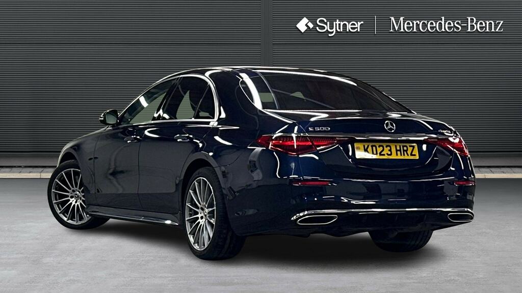 Mercedes-Benz S Class S500 449 4Matic Amg Line Premium 9G-tronic Blue #2