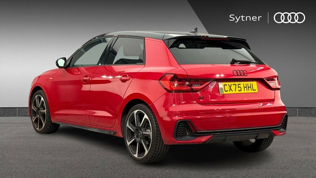 Audi A1 35 Tfsi Black Edition S Tronic Tech Pack CX75HHL Red #3