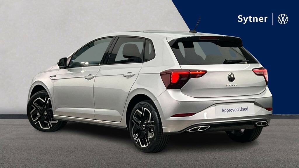 Volkswagen Polo 1.0 Tsi 115 R-line Dsg Silver #3