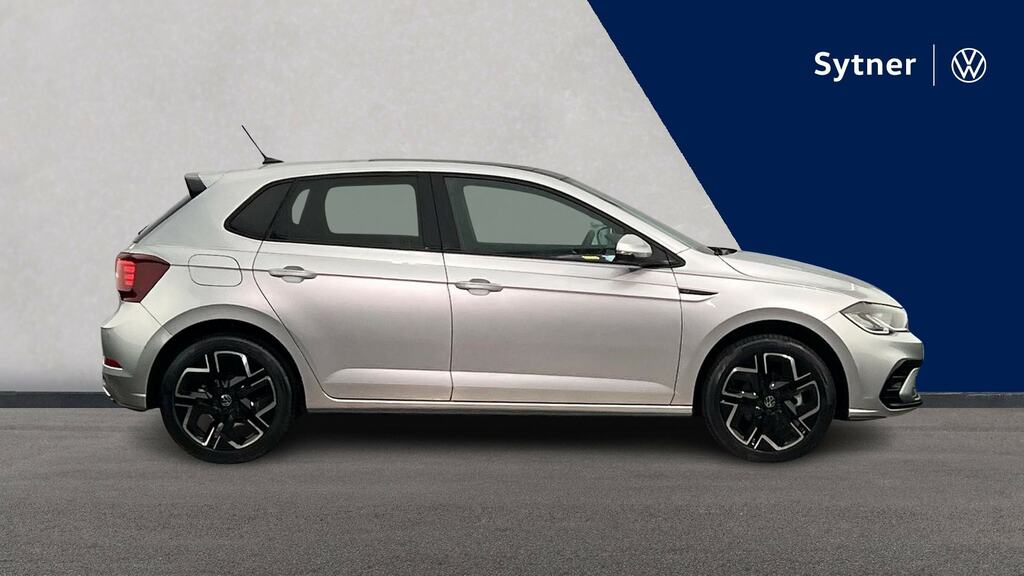 Volkswagen Polo 1.0 Tsi 115 R-line Dsg Silver #4
