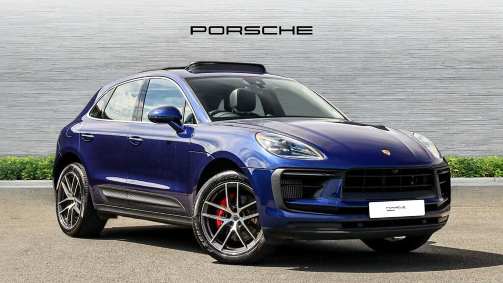 Porsche Macan S Pdk Blue #3
