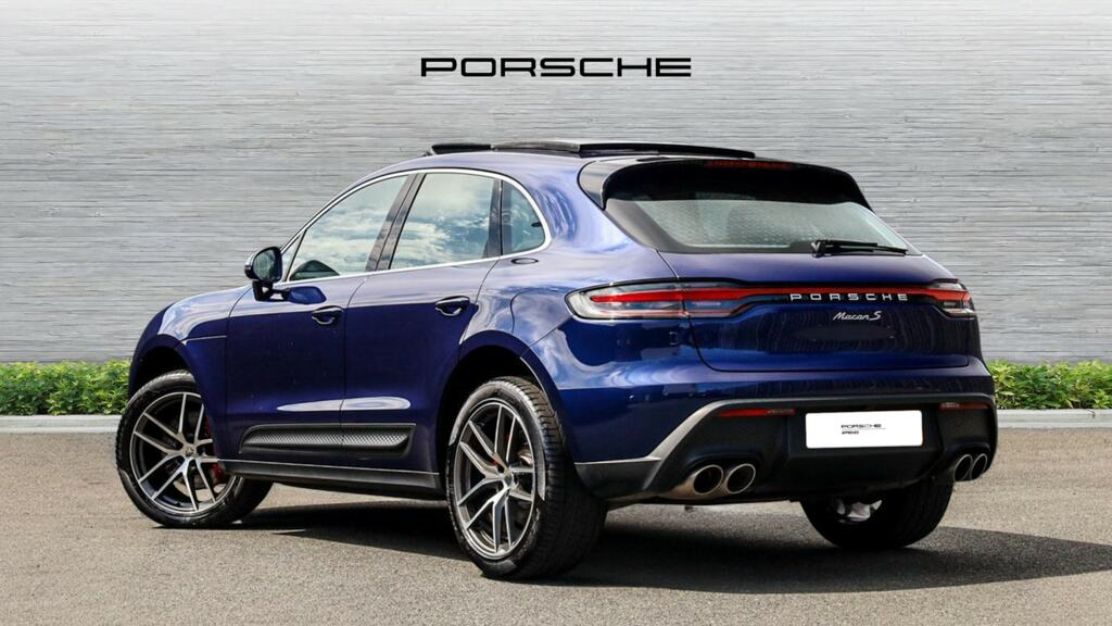 Porsche Macan S Pdk Blue #4