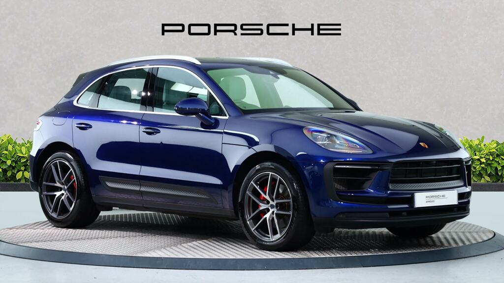 Porsche Macan S Pdk Blue
