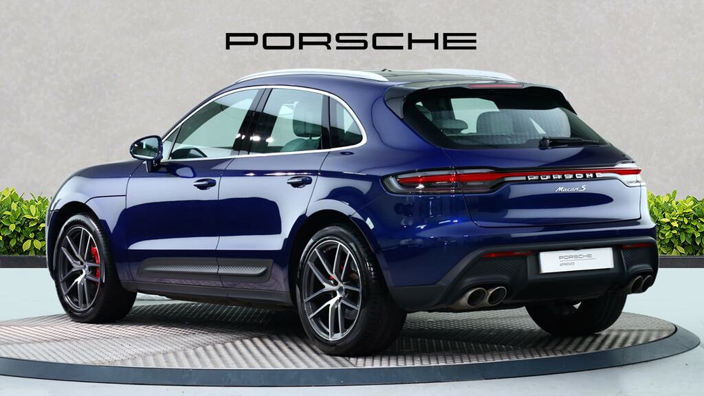 Porsche Macan S Pdk Blue #5