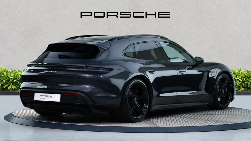 Porsche Taycan Performance Plus 93.4Kwh Turbo Sport Turismo White #7