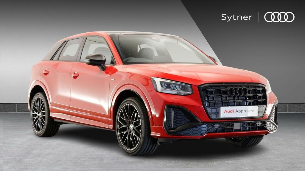Audi Q2 30 Tfsi 116 Black Edition Red