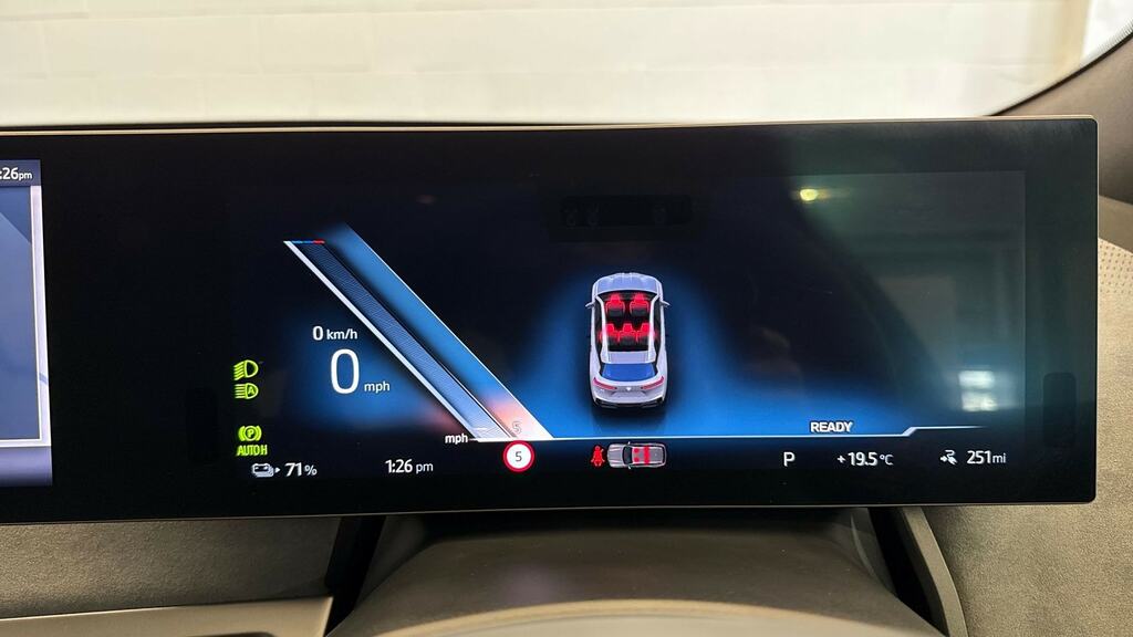 BMW iX 240Kw Xdrive40 M Sport 76.6Kwh Sky Blue #9