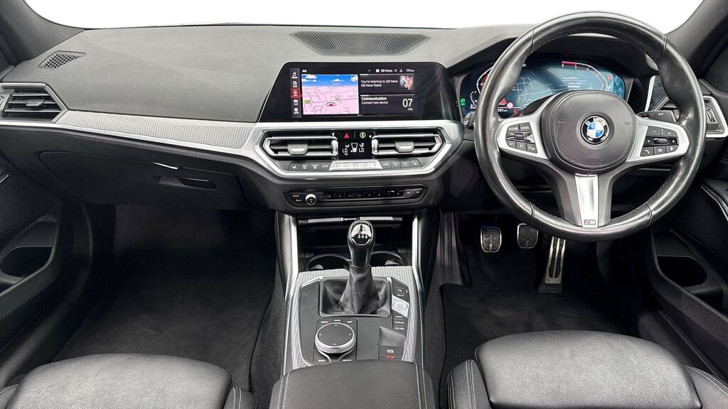 BMW 3 Series 318D M Sport Black #4