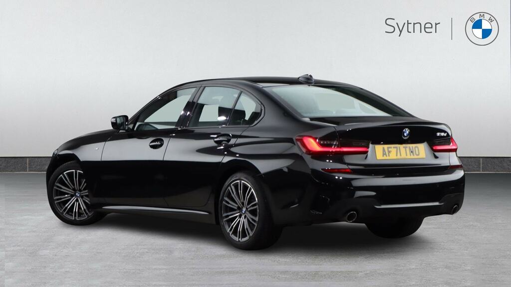 BMW 3 Series 318D M Sport Black #2