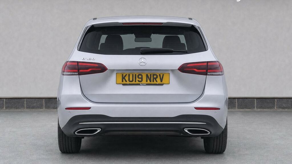 Mercedes-Benz B Class 2019 1.3 B180 Amg Line Mpv 7G-dct Euro White #7