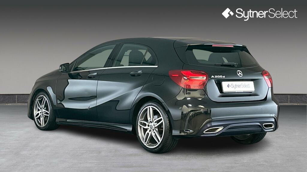 Mercedes-Benz A Class A200d Amg Line Premium Plus Black #2