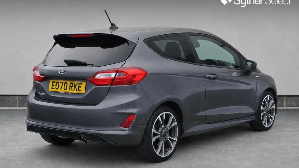 Ford Fiesta 1.0T Ecoboost Trend Hatchback Eu White #4