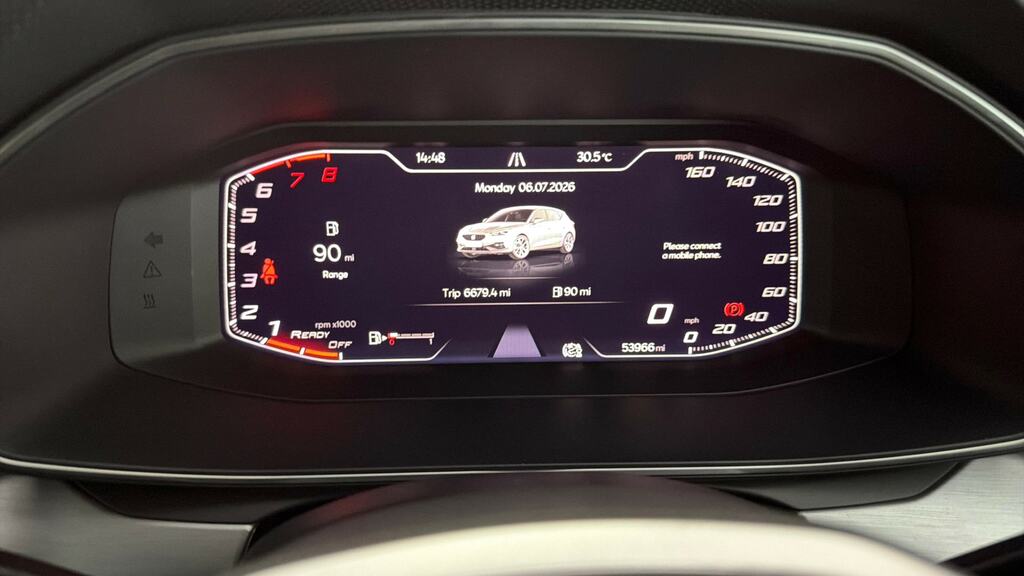 Seat Leon 1.0 Etsi Mhev Fr Estate Hybrid Dsg Euro Silver #13