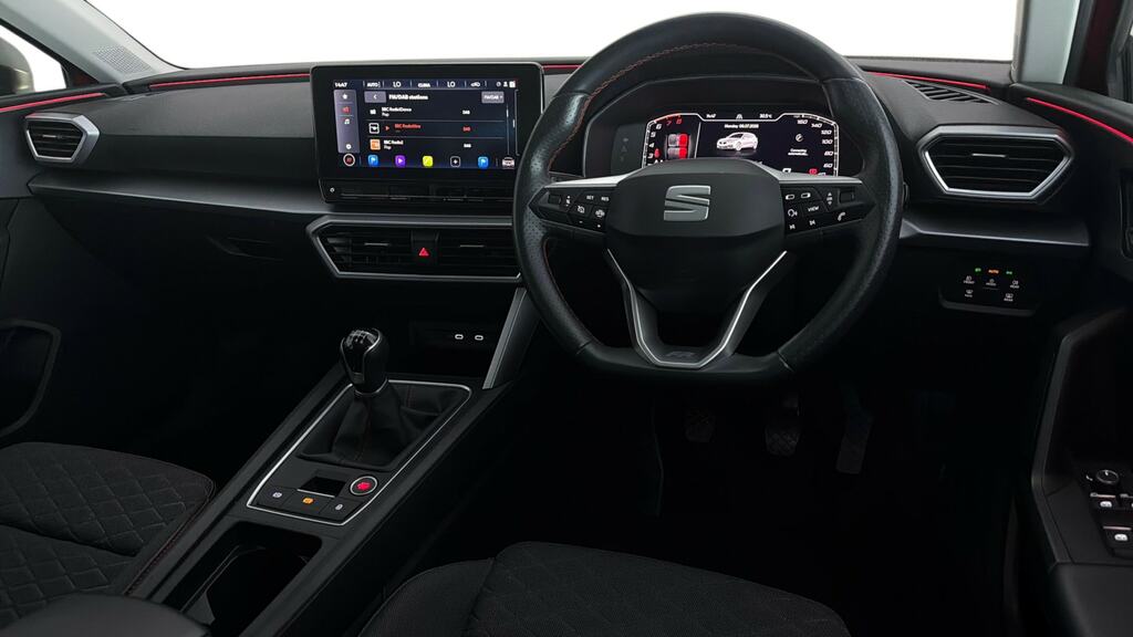 Seat Leon 1.0 Etsi Mhev Fr Estate Hybrid Dsg Euro Silver #9