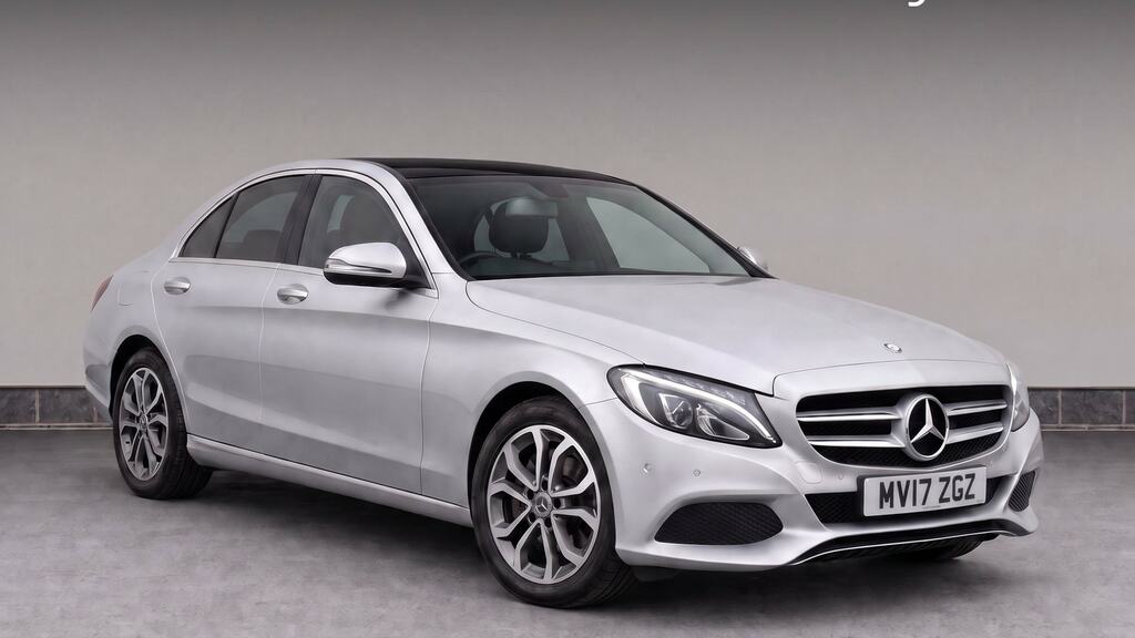 Mercedes-Benz C Class C220d Sport Premium 9G-tronic Silver
