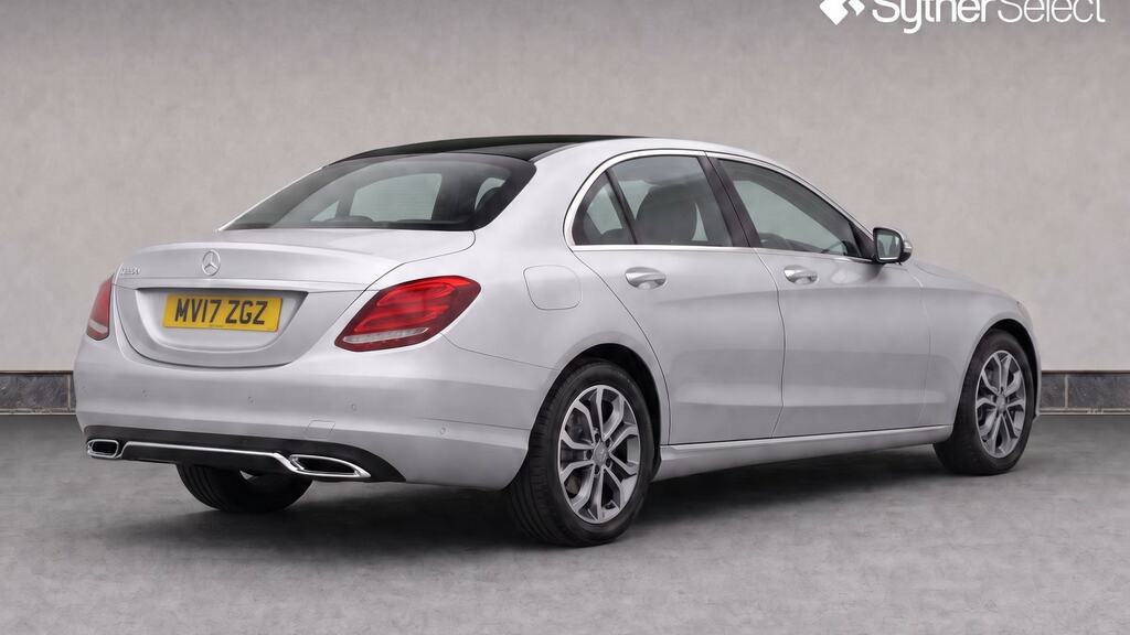 Mercedes-Benz C Class C220d Sport Premium 9G-tronic Silver #4