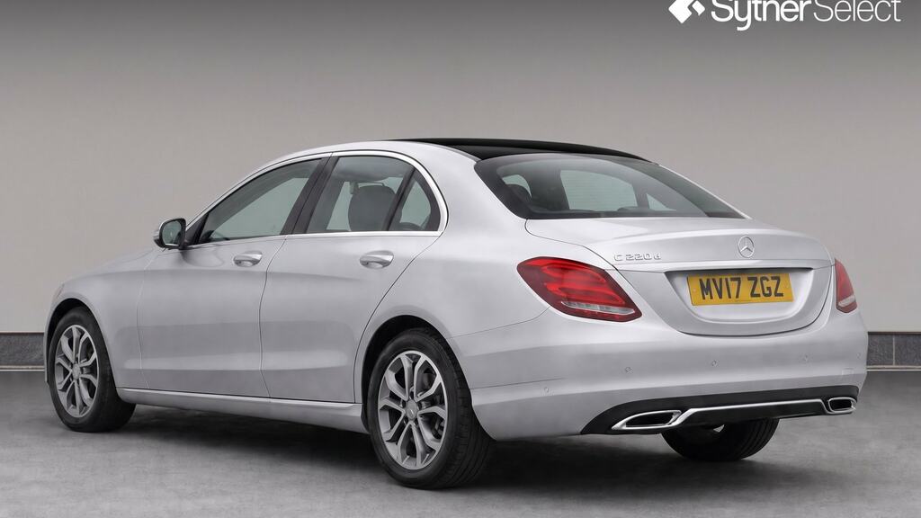 Mercedes-Benz C Class C220d Sport Premium 9G-tronic Silver #3