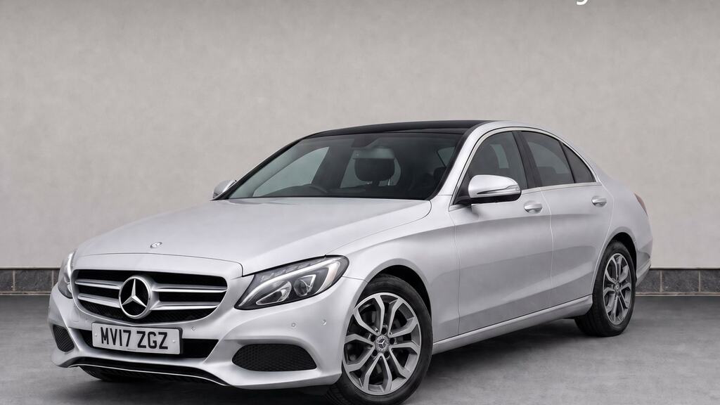 Mercedes-Benz C Class C220d Sport Premium 9G-tronic Silver #2