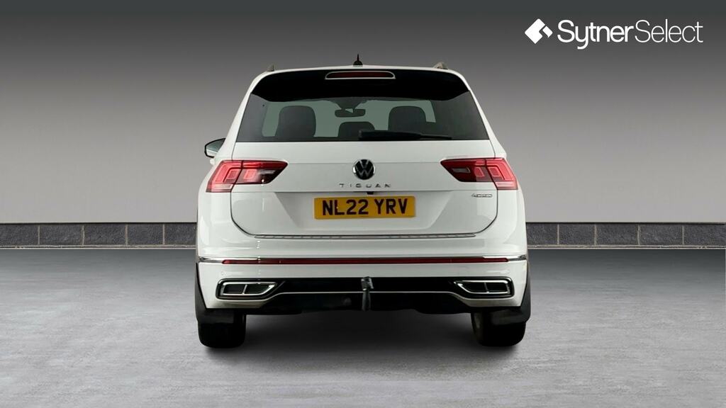 Volkswagen Tiguan 2.0 Tdi 200 4Motion R-line Dsg White #5