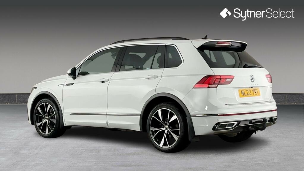 Volkswagen Tiguan 2.0 Tdi 200 4Motion R-line Dsg White #2