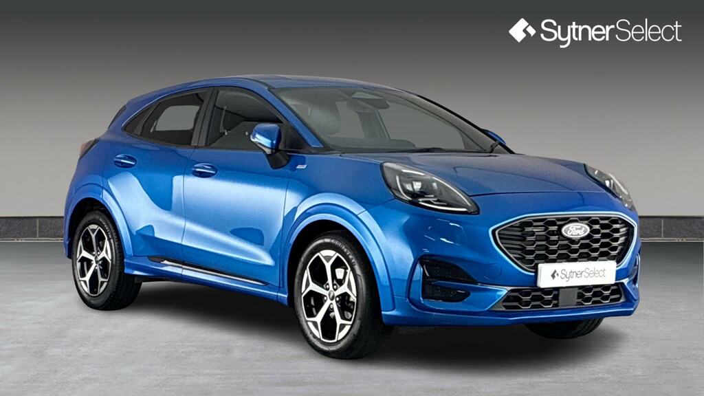 Ford Puma 1.0 Ecoboost Hybrid Mhev 155 St-line Dct Blue