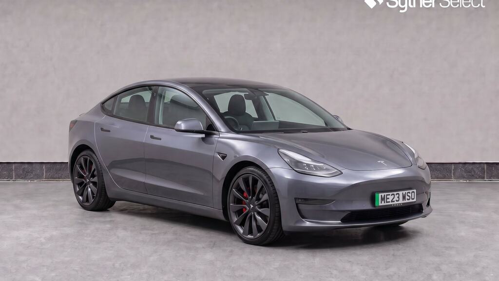 Tesla Model 3 Performance Awd Performance Upgrade Grey