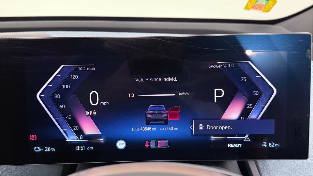 BMW iX 240Kw Xdrive40 M Sport 76.6Kwh Sky22kwch Black #9
