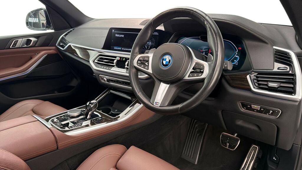 BMW X5 Xdrive45e M Sport White #6
