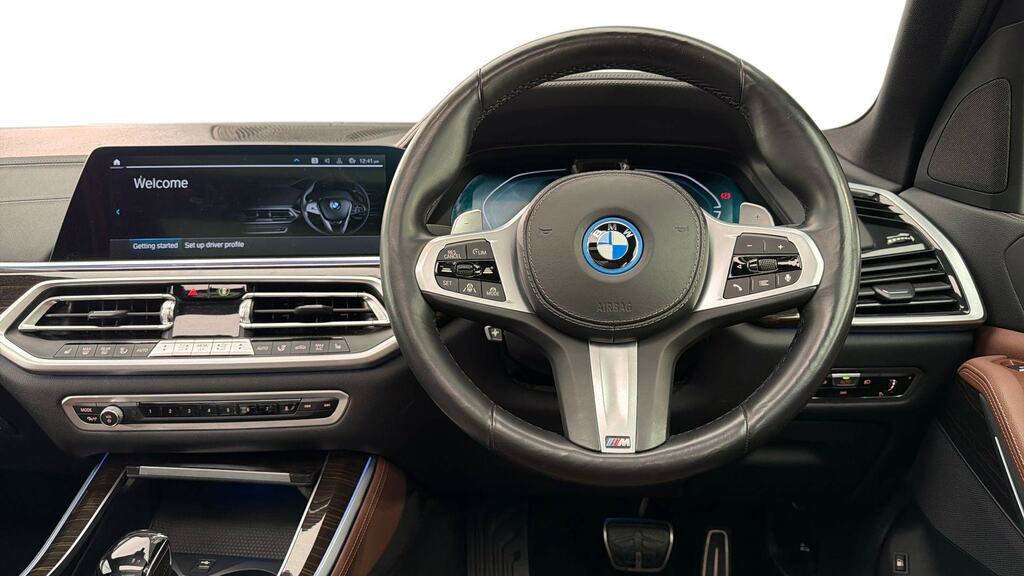 BMW X5 Xdrive45e M Sport White #5