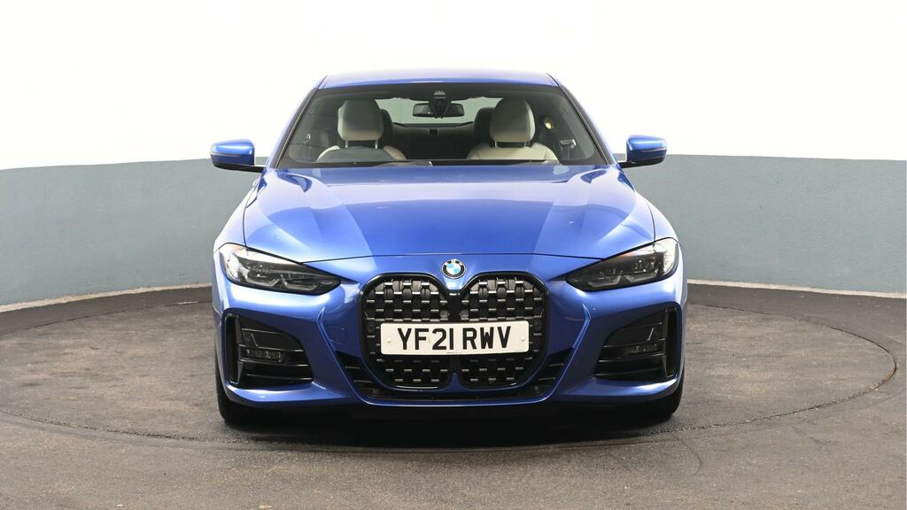 BMW 4 Series Gran Coupe Coupe 2.0 430I M Sport Euro 6 Ss 2021 Blue #16
