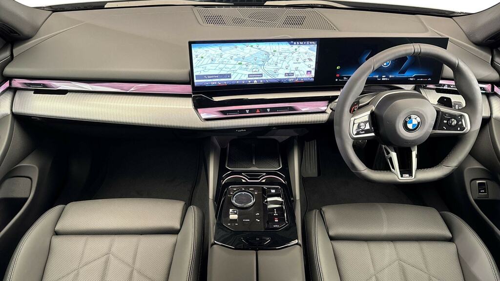 BMW 5 Series 520I M Sport Pro Black #4